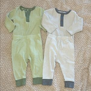 Green and Gray Baby 2-Piece Sets